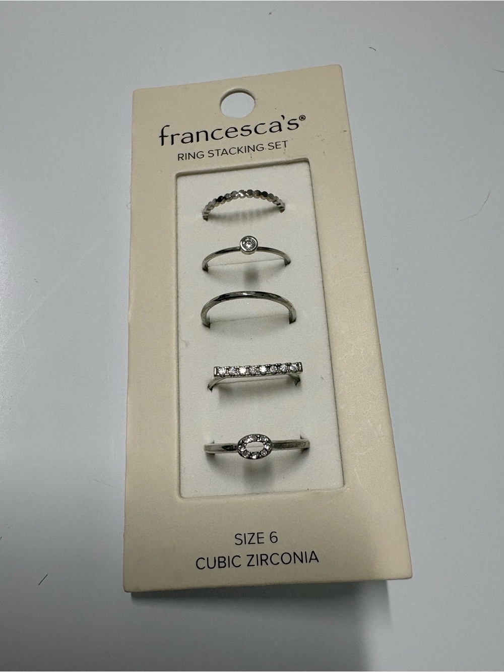 Francesca’s Ring Stacking Set - Picture 2 of 5